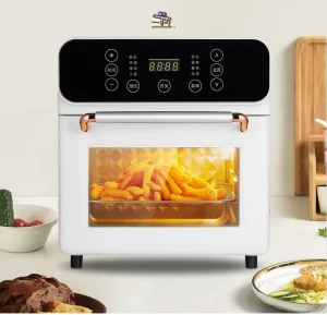 12L Smart Air Fryer Toaster Oven Combo Modern Multifunction Bake Roast Steam Auto Cook Dual Heating Accessories Factory Direct