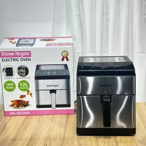 12L Smart Digital Control Air Fryer Oven XL 12.7QT Double Heating Countertop Toaster Oven Multi function Electric Fryer