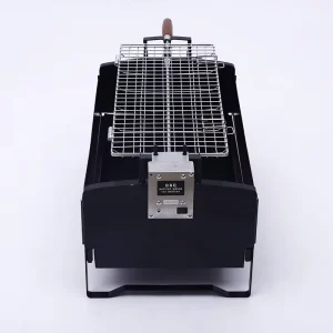 12V Motor Rotates Heavy Duty Electric Outdoor Rotary BBQ Grill Spit Roaster for Outdoor BBQ Cooking