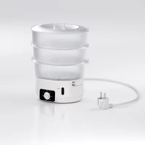 13 l Tier Electric Food Steamer 3 Tier Stackable Auto Shut Off 60 min Timer Electric Food Vegetable Steamer