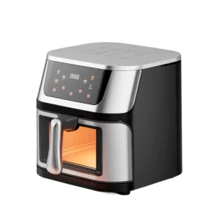 13.5L Multifunctional LCD Display Electric Air Fryer Oven Household and Commercial Stainless Steel for Hotels