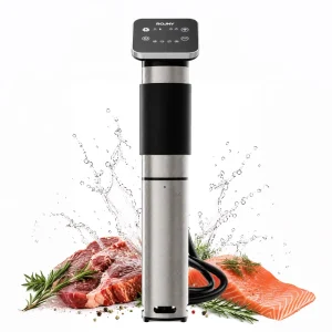 1300W Sous Vide Cooker Precise Temp Control Immersion Circulator IPX7 Waterproof PTC Slow Cooker for Steak Seafood