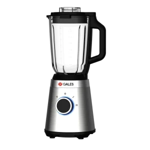 1300W Stainless Steel Housing and Blade Commercial Blender with 1.5L Glass Jar 2 Speeds Smoothies Maker Dial Control