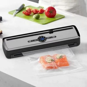 135W Automatic Touch Screen Powerful Pump Household Electric Food Preserver Vacuum Food Sealer