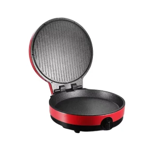 14″ Sandwich Maker Double Sided Pancake Baking Pan Die Casting Aluminum Electric Pizza Maker for Home