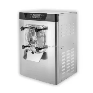 1400W Commercial Ice Cream Machine One Flavor Hard Serve Ice Cream Maker with LED Display Screen