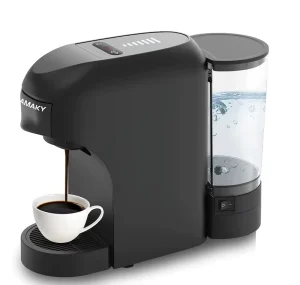1400W Multi Capsule Coffee Maker Rapid Heat Detachable Drip Tray Design
