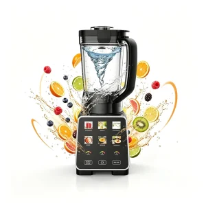1400W Multi Functional Electric Processor for Household Hotel Use German Language Variable Speed 6 Fruit Mixer Juicer Blender