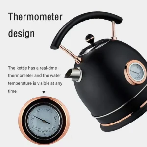 1500W 1.8L Stainless Steel Cordless Fast Boil Electric Kettle