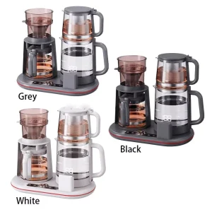 1500W Electric Kettle Insulated 3-in-1 Tea Maker for Tea Drip Coffee & Water Heating Big Size Household Water Heater