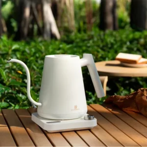1500W Modern Electric Kettle 1L Capacity Stainless Steel Portable Cordless Design with Automatic Keep Warm Feature Tea Home Use
