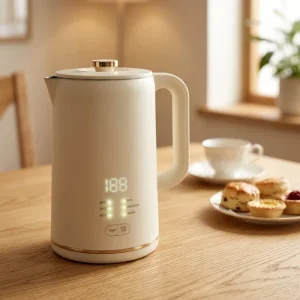 1500W Smart Digital Touch Screen LED Display Electric Kettles with Temperature Control Water Kettle with Keep Warm Setting