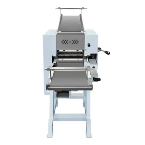 1500W Stainless Steel Electric Pasta Maker Dough Sheeter with 220V 380V Navy Blue for Fresh Homemade Noodles