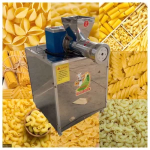 150KG H High Efficiency Automatic Macaroni Spaghetti Maker Machine Pasta Extruder Making Machine