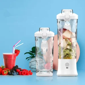 150W 600ML Portable Blender Electric Juicer Mixer Bottle Fruit Shaker Bottle Ice Juicer Cup