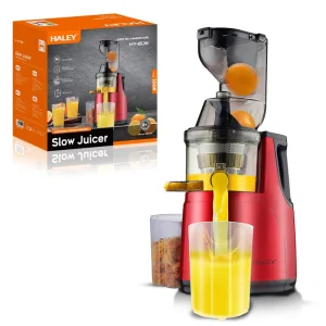 150W Slow Juicer Cold Press Masticating Juicer Wide Mouth Low Speed High Juice Yield Quiet CE Certified OEM ODM Custom