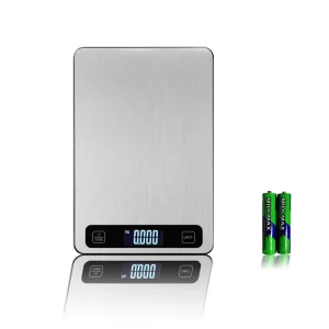 15KG 0.1G Stainless Steel Kitchen Weighing Digital Food Weight Scale