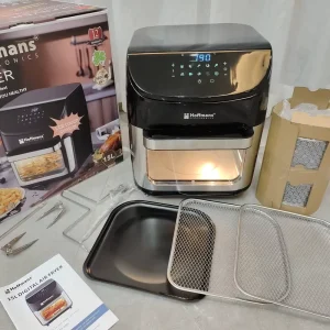 15L Air Fryer 220V 2400W Visible Window Non-Stick Coating Stainless Steel Digital Control PTFE Oven