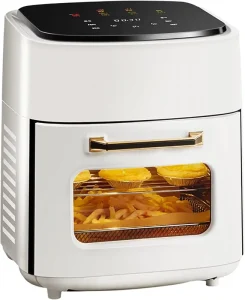 15L Digital Air Fryer Oven With Rapid Air Circulation Oil Free LED Screen Nonstick Basket 60 Minute Timer Temperature