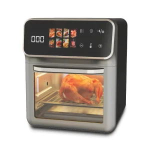 15L Electric Digital Air Fryer Oven with 8 Cooking Presets Rotisserie Dehydrator Oilless Cooker Multi Function Air Fryer Toaster