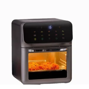 15L Visual Air Fryer Oven With Detachable Door Glass Kitchen Digital Air Fryer