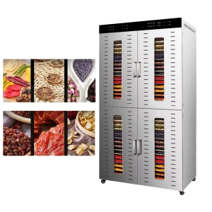 16 20 32 96 Layers Stainless Steel Food Dehydrator Fruit Dryer Food Drying Machine for Sale