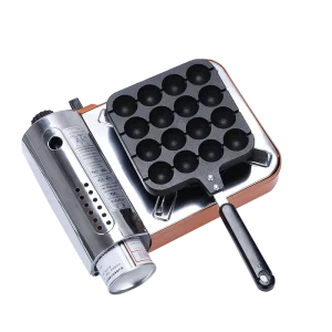 16 Holes Aluminum Takoyaki Maker Grill Pan Octopus Ball Plate Pan Mold Kitchen Accessories