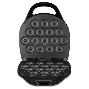16 Holes Breakfast Maker Non Stick Coating Donut Cake Maker Nonstick Waffle Iron Pancakes Paninis Donut Maker