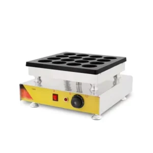 16 Holes Commercial Japanese Rice Cake Machine Non Stick Red Bean Snack Filling Pancake Bread Baking Waffle Machine Maker