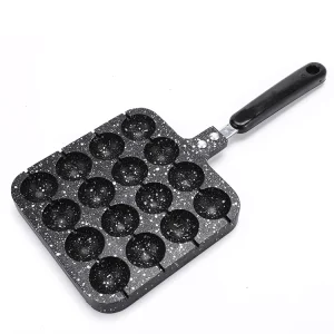16 Holes Takoyaki Pan Plate Cooking Tray Baking Mould Mold Kitchen Octopus Ball Maker