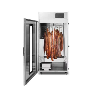 16 Hook Industrial Biltong Dehydrator New Condition Food Rotation Function for Bakery Retail Food Shop and Home Use