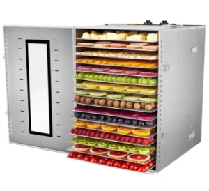16 Layer Commercial Food Dehydrator for Fruit and Vegetable Industrial Dehydration Machine Food Drying Machine