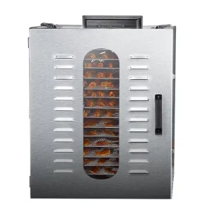 16 Trays and 3 Fans Herb Mango Dehydrator Food Dehydrator Beef Jerky Meat Fruit Drying Industry Grade Dryer Machine