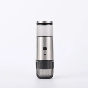 1600mAh Portable USB Lithium Battery Stainless Steel Burr Coffee Grinder for Outdoor Household Use