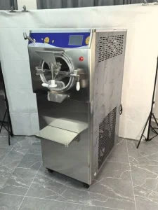 160L H Automatic Commercial Ice Cream Maker Machine with Milk Stainless Steel Continuous Batch Freezer Frozen Yogurt Machine