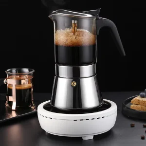 160ml 240ml Moka Pot Drip Coffee Maker Set Moka Pot With Double Valves