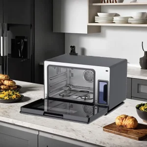 1650w 20L Multi Steam air oven Toaster Healthy Digital Air Fryer Oil Free Stainless Steel Steam Air Fryer Oven