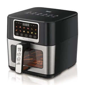 1700W Large Capacity Air Fryer Oil Free Cooking Appliance 8L Digital Multi Purpose Oven with 360 Degree Hot Air