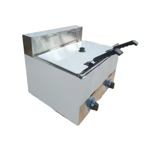 17L Commercial Deep Fryer Non Electric Gas Fast Food Restaurant Use Easy Operation
