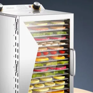 18 Layers Smart Dried Fruit Machine Fruits Vegetables Medicinal Herbs Snacks Multifunctional Dehydrated Food Dryer
