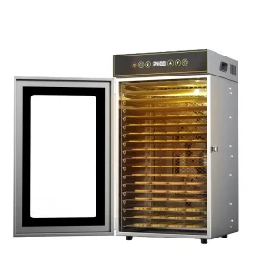 18 Tray Fruit and Vegetable Meat Dehydrator Stainless Steel Fruit and Vegetable Dryer Commercial Fruit and Vegetable Dryer