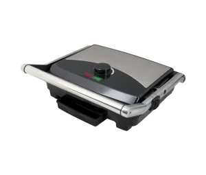 180 Degree Electric Sandwich Steak Grills Maker with Bakelite Handle Open Contact Grill for Home Use