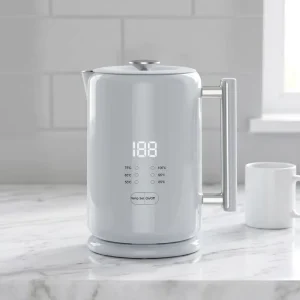 1800W 1.7L Stainless Steel Electric Kettle Temperature Control Digital Display Automatic Shut off Household Electric Kettle