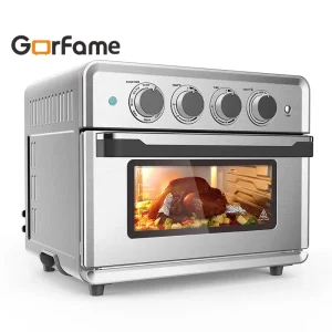1800W 25L Family Kitchen Restaurant with Four Knob and Multifunction 8 In1 Electrical Toaster Air Fryer