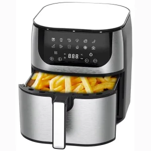 1800W 9L Digital Air Fryer Big Capacity No Oil Deep Fryer Healthy Electric Dry Fryers with Touch Screen