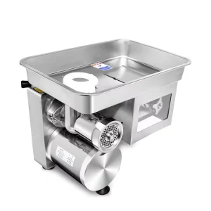 1800W Commercial Meat Grinder Slicer Multifunctional for Beef Pork Fish Restaurant and Canteen Equipment