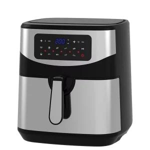 1800W Electric Digital Square Modern Plastic Air Fryer Oven Non Stick Surface Cooking Oil Less Multi Function Household Hotel