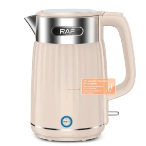 1800W Electric Kettle 2L Capacity Rapid Boiling Cordless Design 360 Swivel Base Kitchen Water Boiler for Home and Office Use