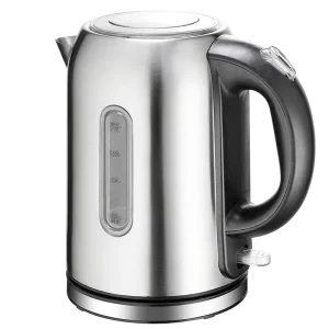 1800W Portable Stainless Steel Electric Kettle 304 Hot Water Fast Heating Safe for Tea & Coffee for Hotels & Households