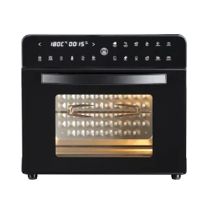 1800W Smart 30L Air Fryer Oven 18 in 1 Electric Digital Timer Control PTFE Non Stick Metal Housing Chicken Pizza Toaster Oven